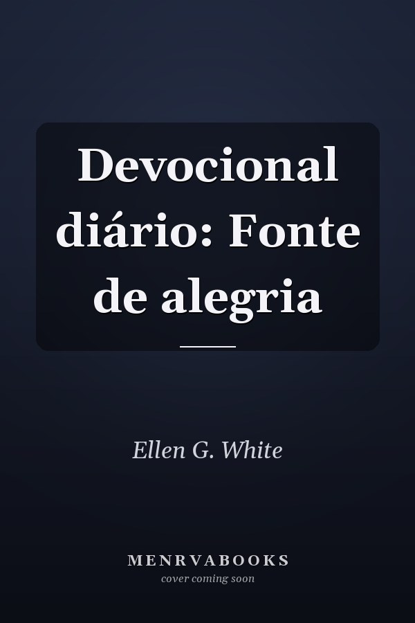 Devocional diário: Fonte de alegria