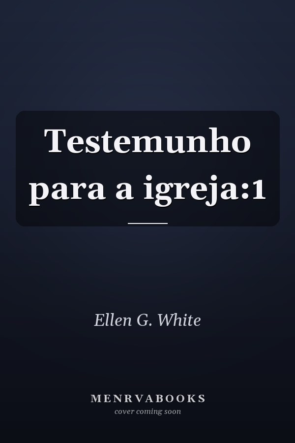 Testemunho para a igreja:1