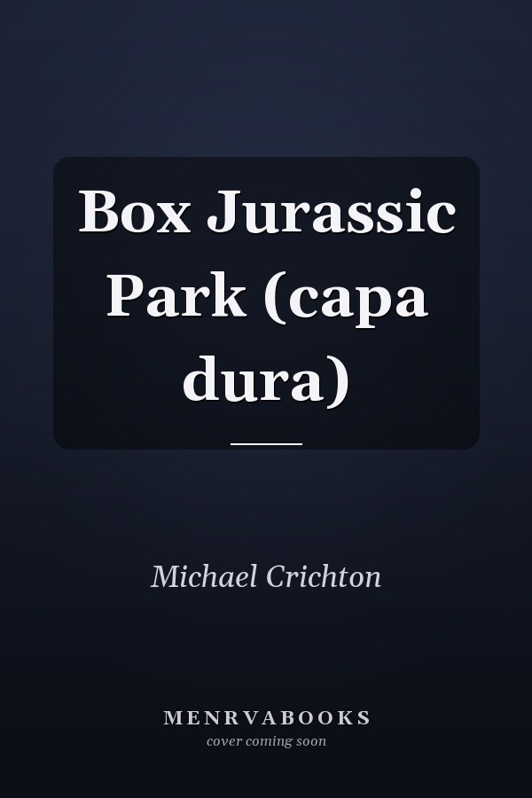 Box Jurassic Park (capa dura)