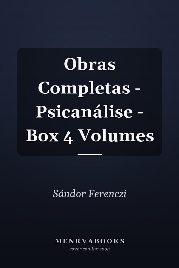 Obras Completas - Psicanálise - Box 4 Volumes