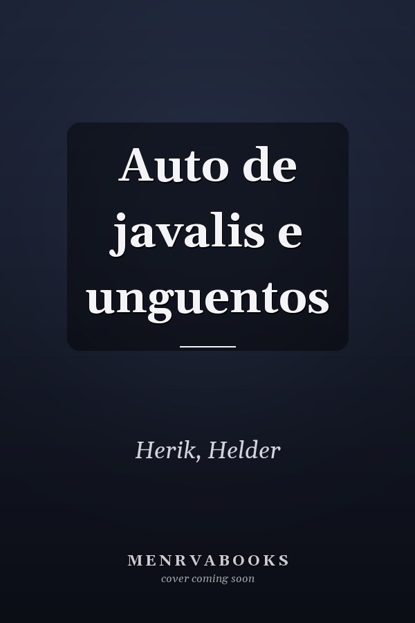 Auto de javalis e unguentos