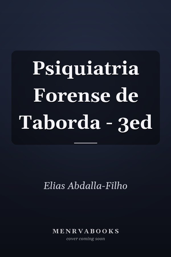 Psiquiatria Forense de Taborda - 3ed