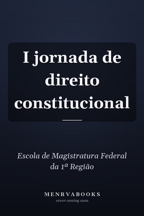 I jornada de direito constitucional