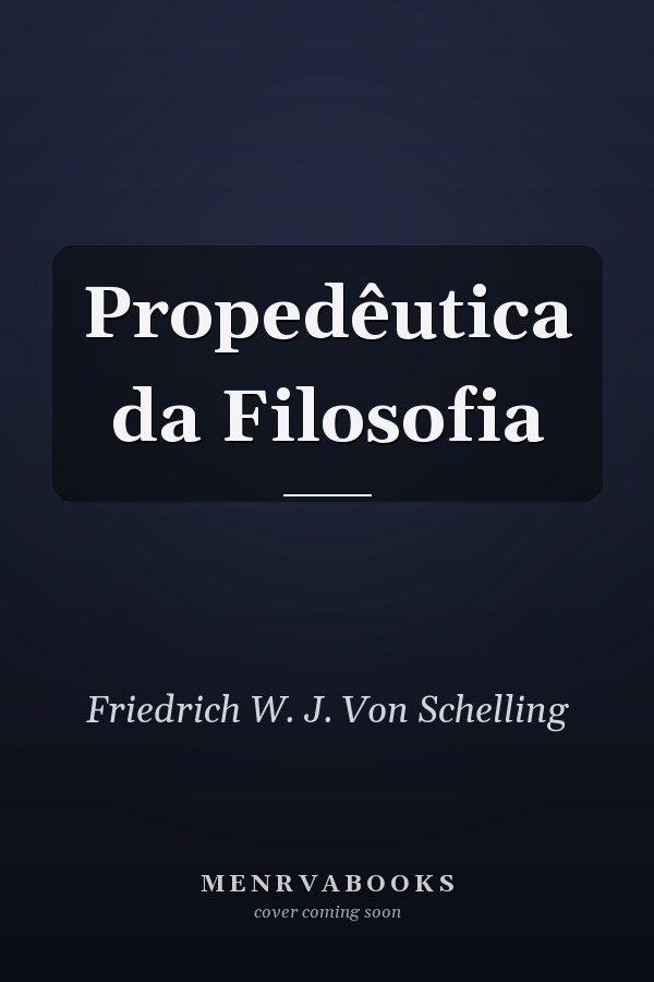 Propedêutica da Filosofia