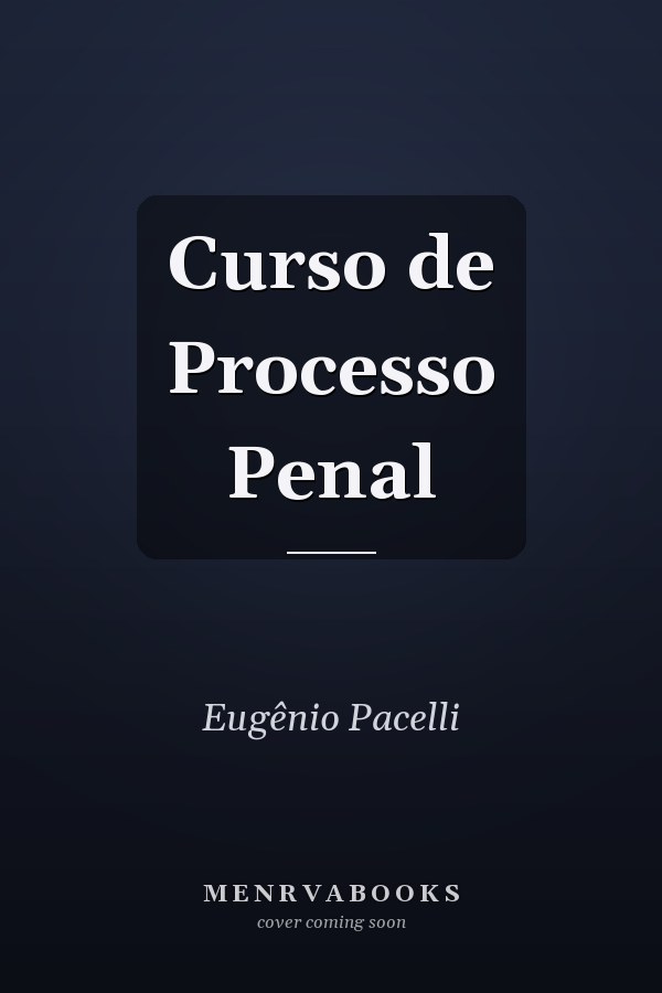 Curso de Processo Penal