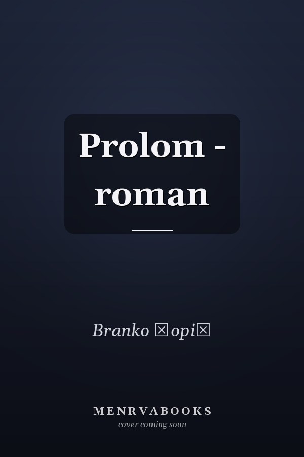 Prolom - roman