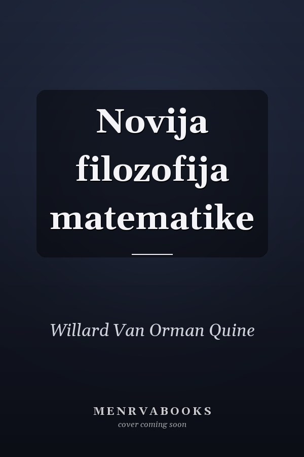 Novija filozofija matematike