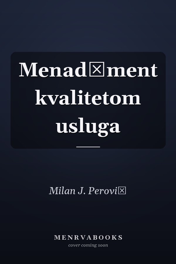 Menadžment kvalitetom usluga