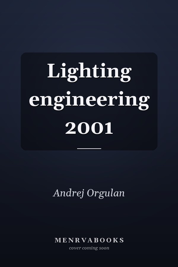 Lighting engineering 2001