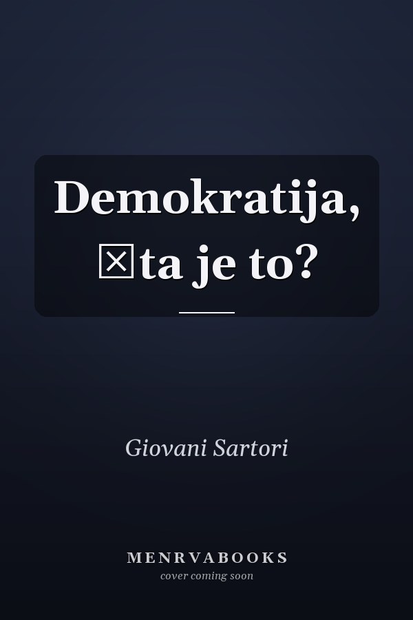 Demokratija, šta je to?