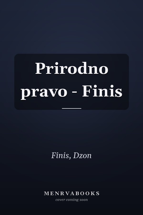 Prirodno pravo - Finis
