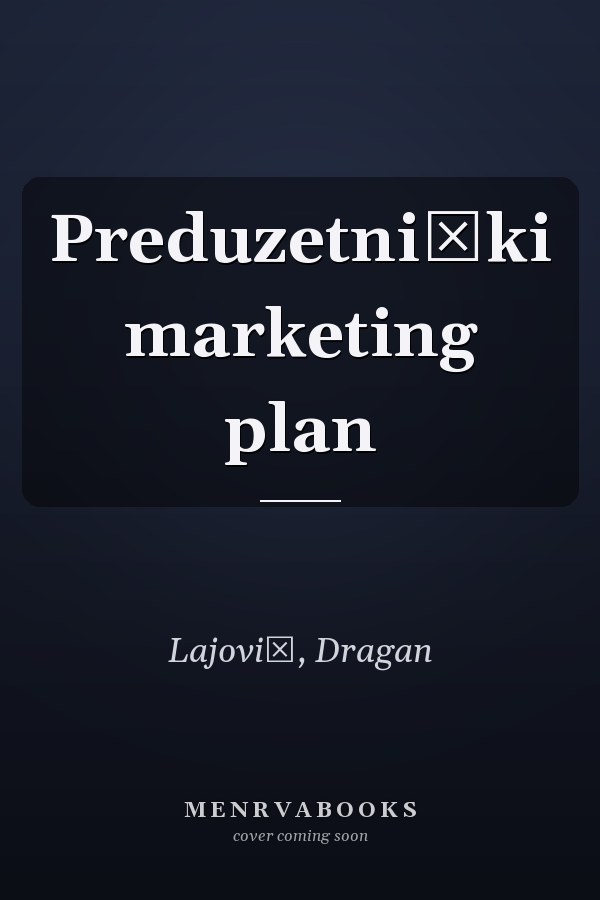 Preduzetnički marketing plan
