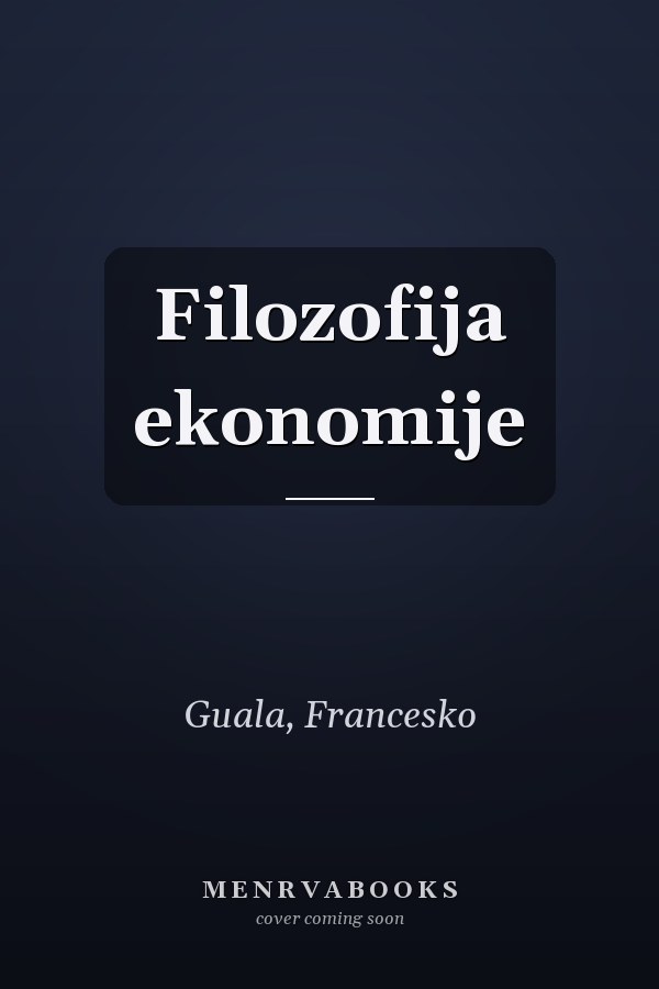 Filozofija ekonomije
