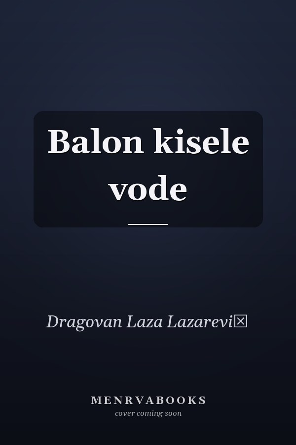Balon kisele vode