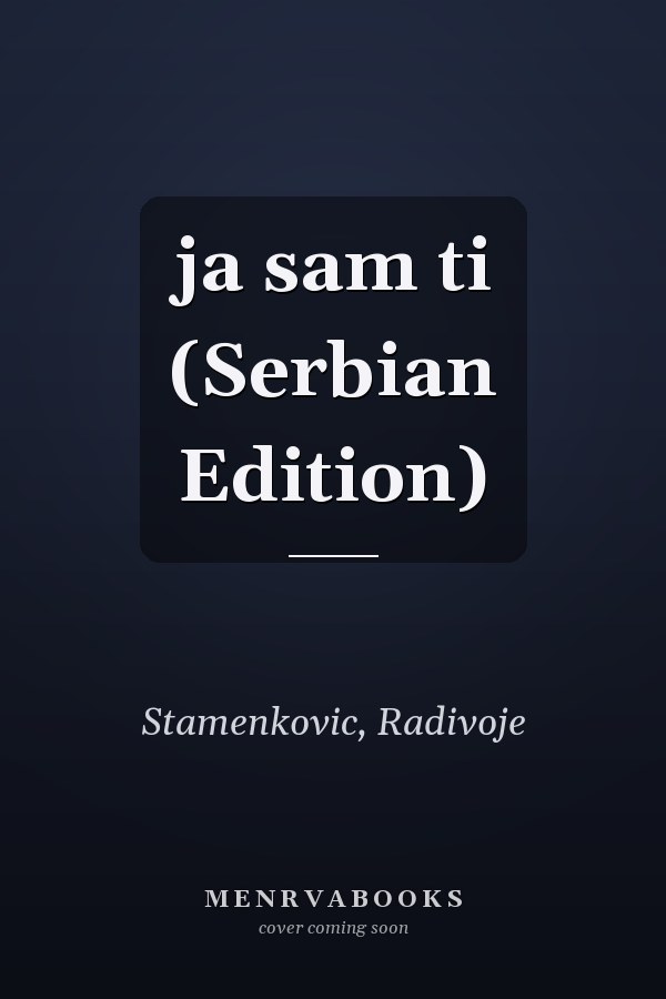 ja sam ti (Serbian Edition)