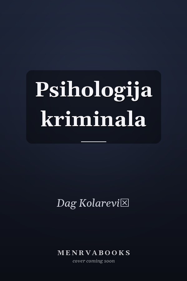 Psihologija kriminala
