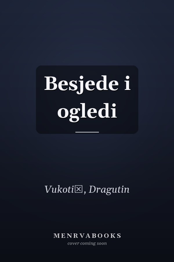 Besjede i ogledi