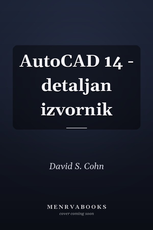 AutoCAD 14 - detaljan izvornik