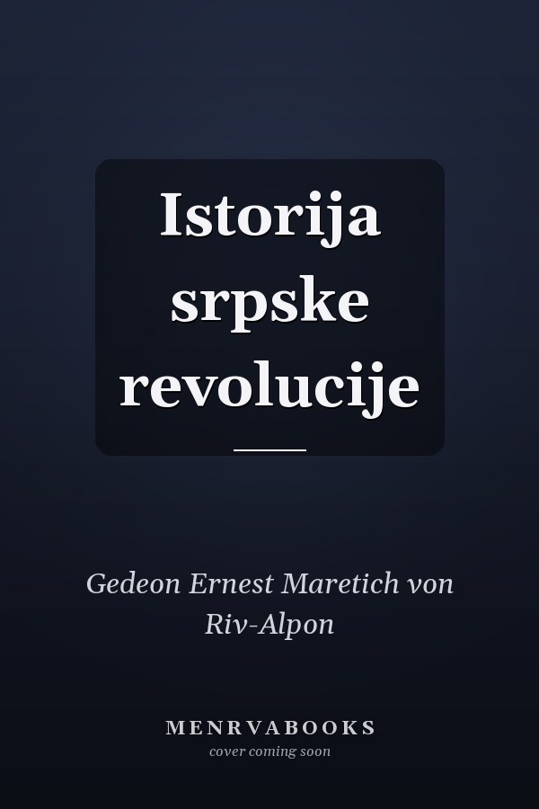 Istorija srpske revolucije
