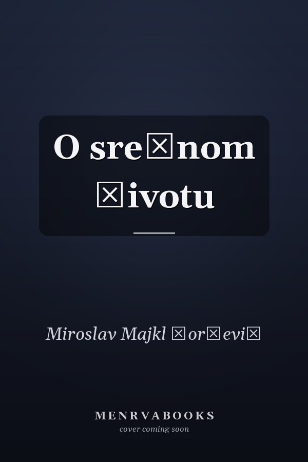 O srećnom životu