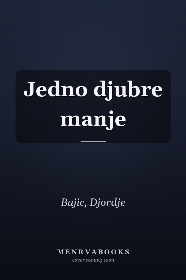 Jedno djubre manje