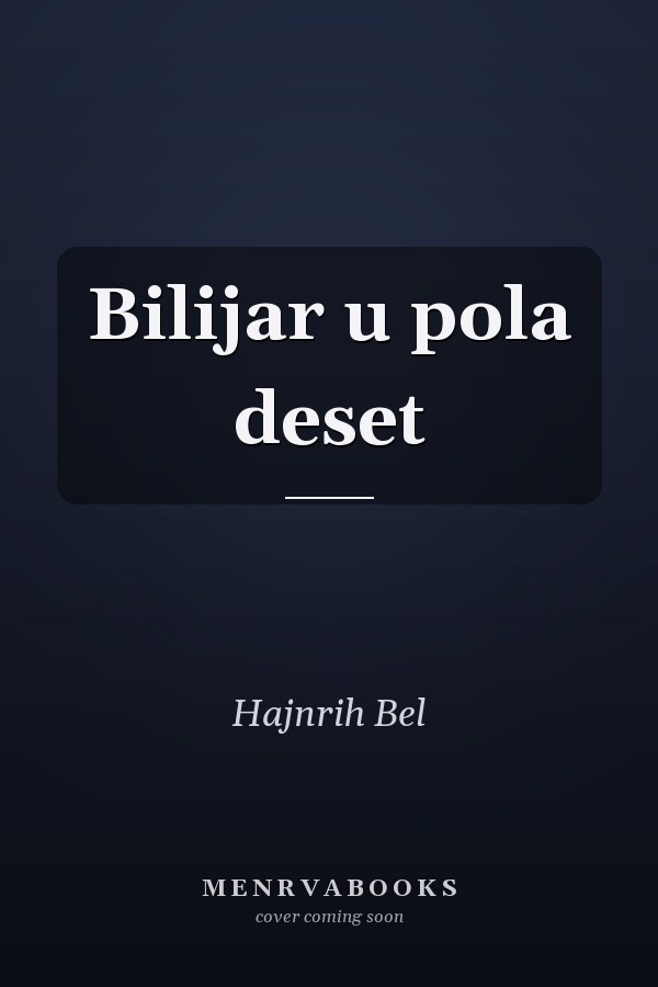 Bilijar u pola deset