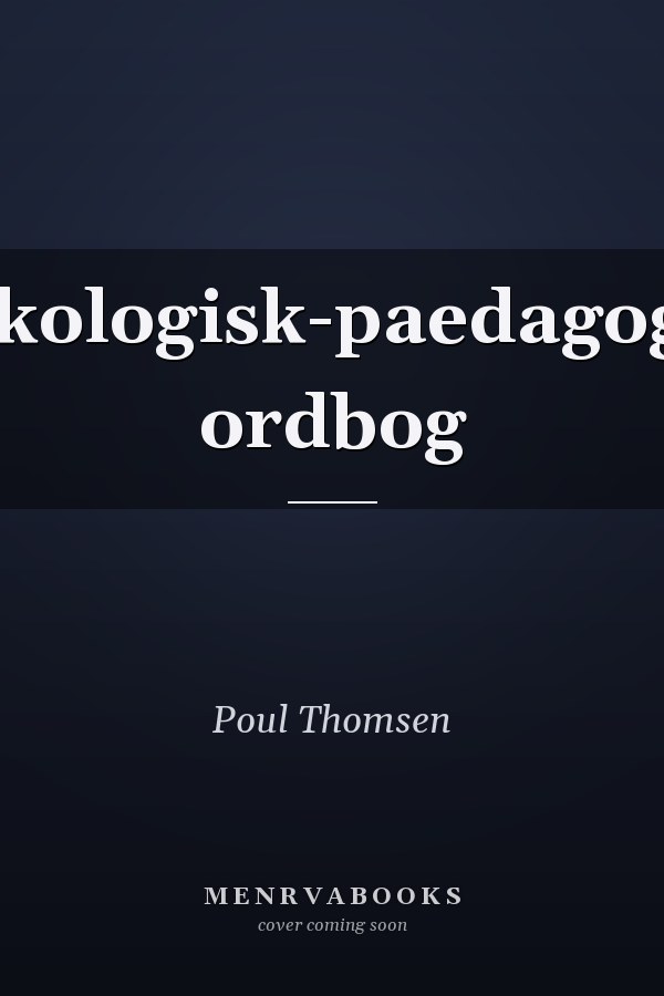 Psykologisk-paedagogisk ordbog