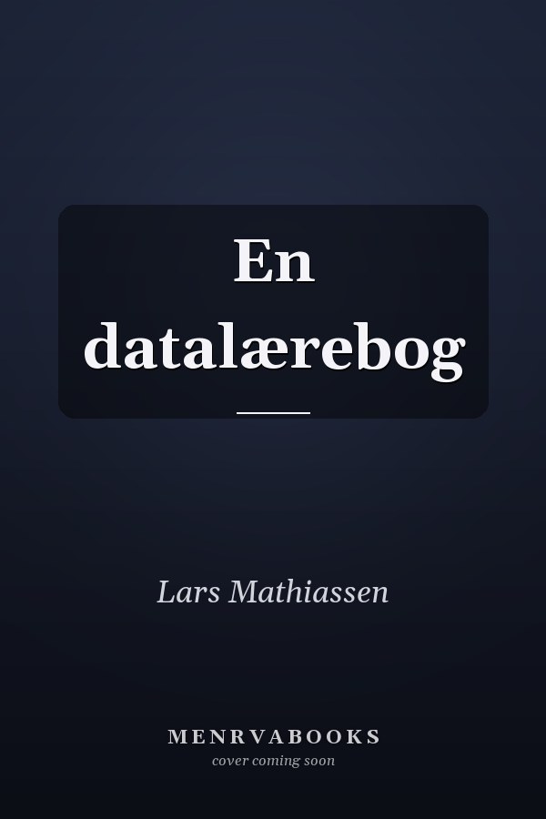 En datalærebog