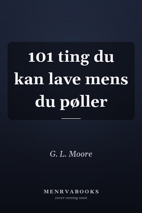 101 ting du kan lave mens du pøller