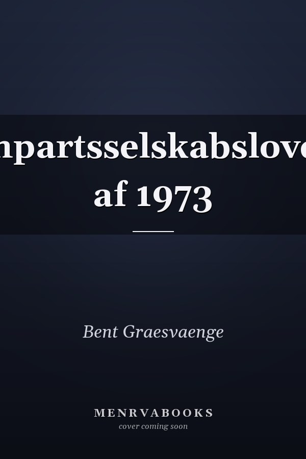 Anpartsselskabsloven af 1973