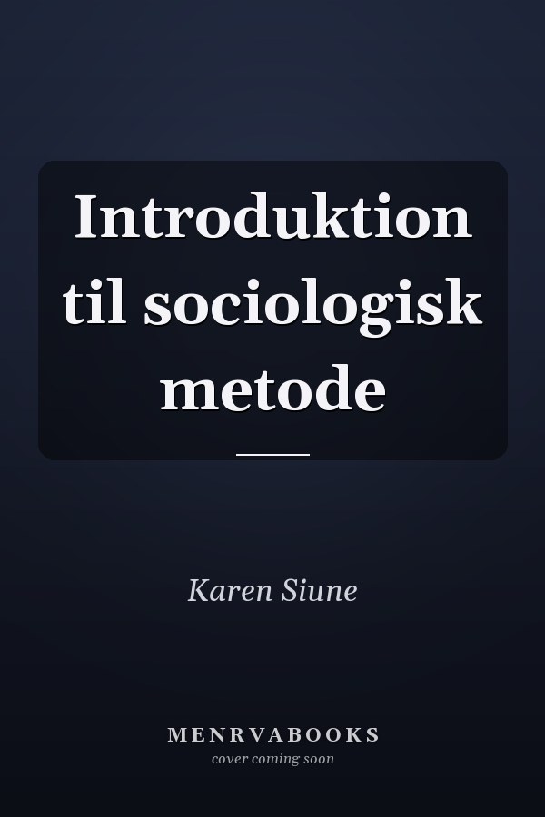 Introduktion til sociologisk metode