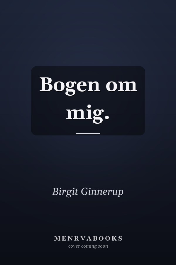 Bogen om mig.