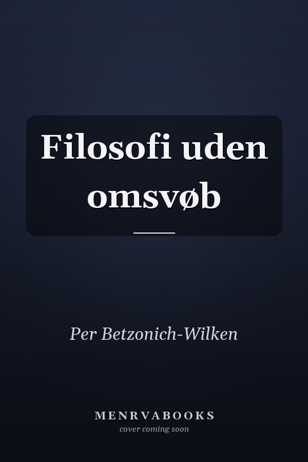 Filosofi uden omsvøb