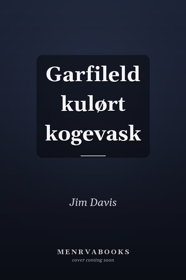Garfileld kulørt kogevask