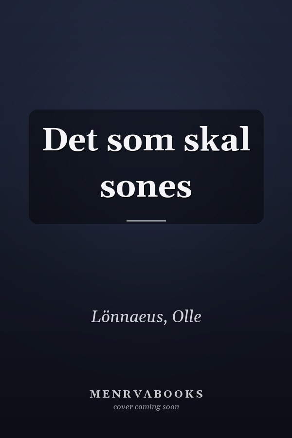 Det som skal sones