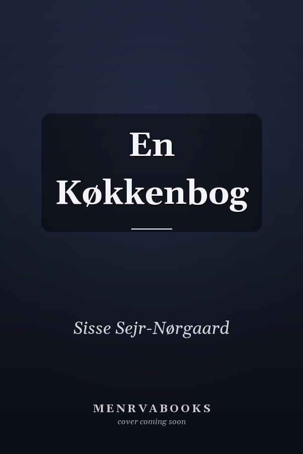 En Køkkenbog