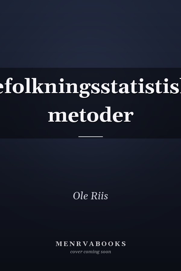 Befolkningsstatistiske metoder