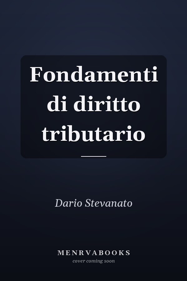Fondamenti di diritto tributario