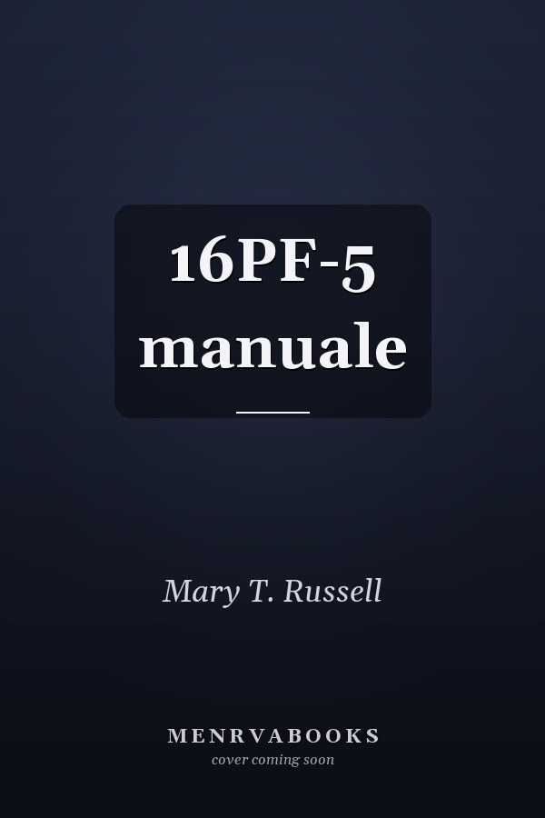 16PF-5 manuale