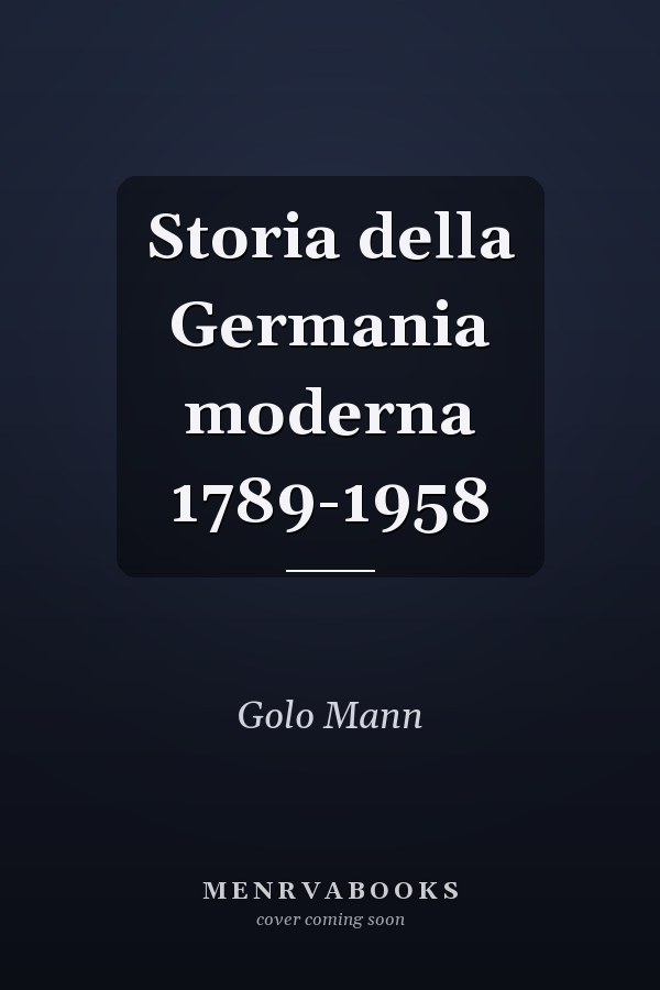 Storia della Germania moderna 1789-1958