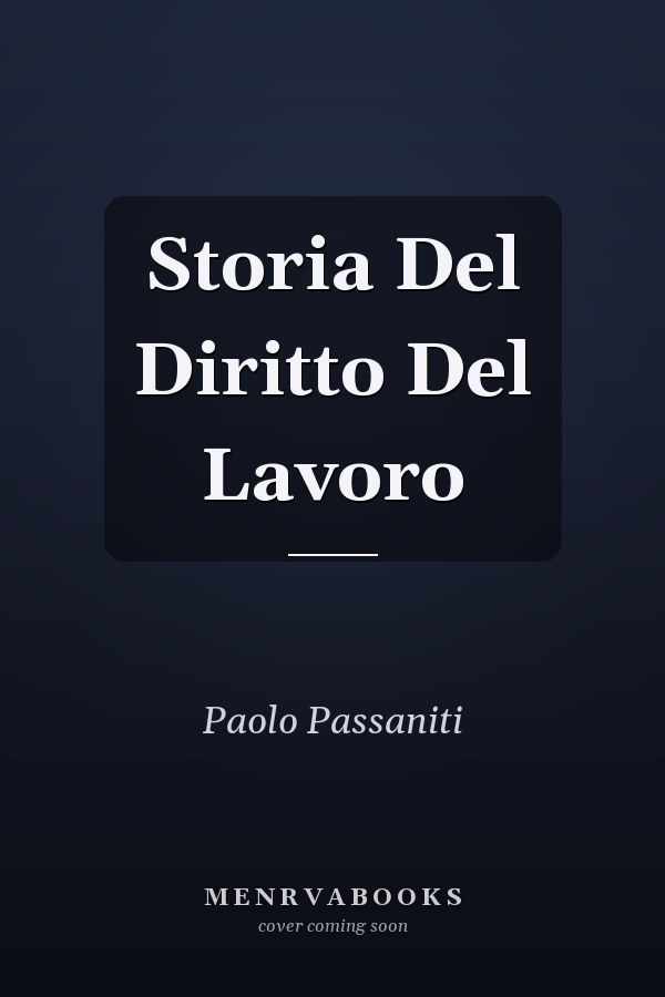 Storia Del Diritto Del Lavoro