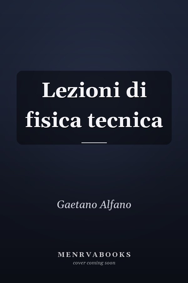 Lezioni di fisica tecnica