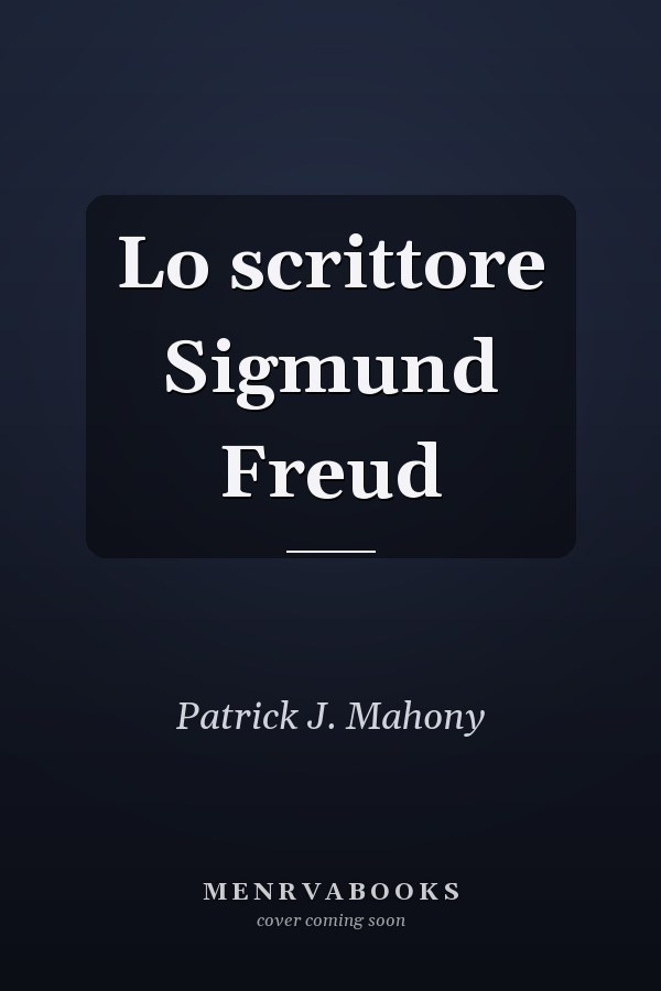 Lo scrittore Sigmund Freud