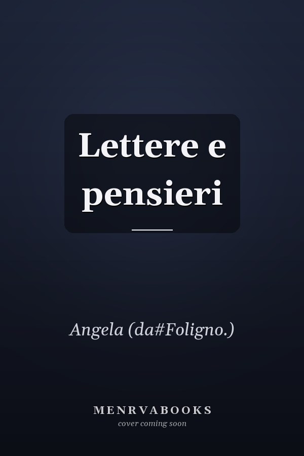 Lettere e pensieri