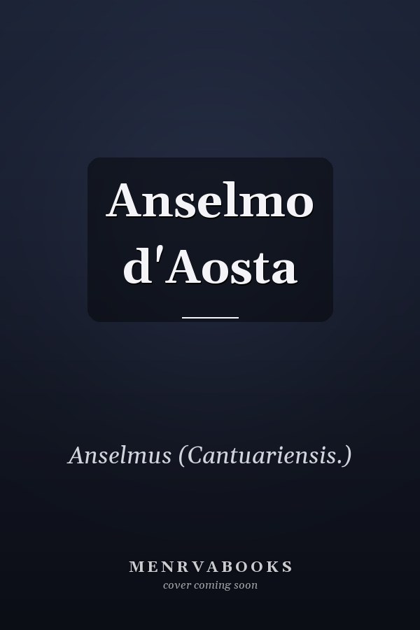 Anselmo d'Aosta