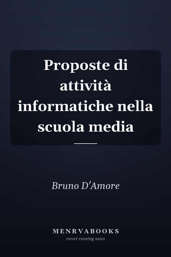 Proposte di attività informatiche nella scuola media
