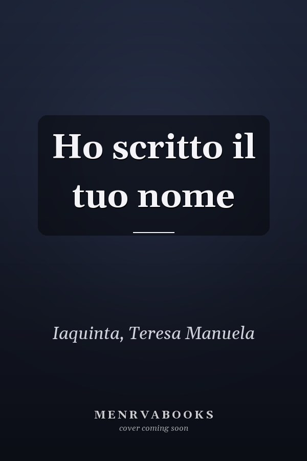 Ho scritto il tuo nome