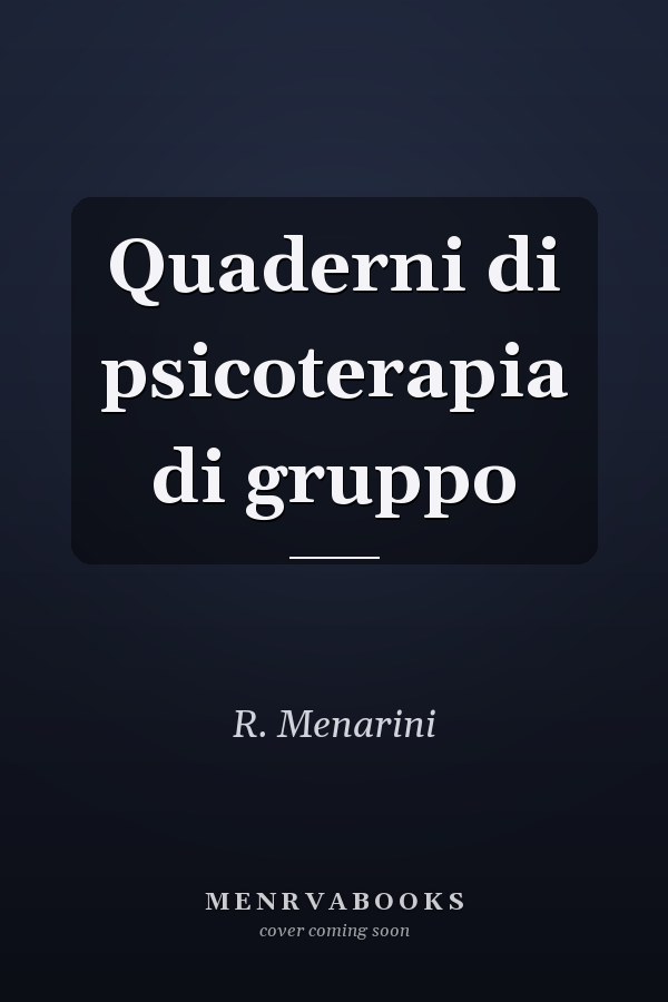 Quaderni di psicoterapia di gruppo