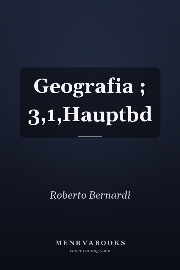 Geografia ; 3,1,Hauptbd