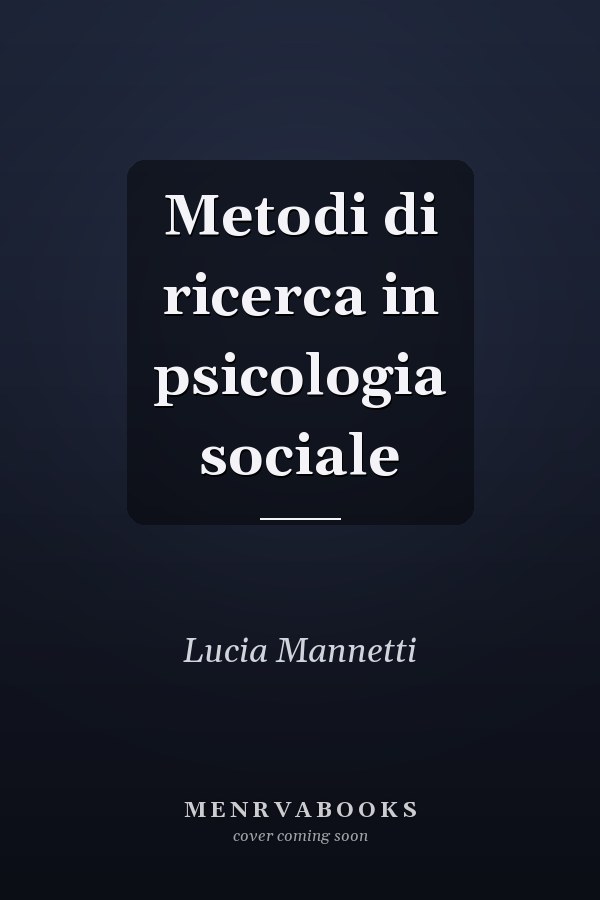 Metodi di ricerca in psicologia sociale